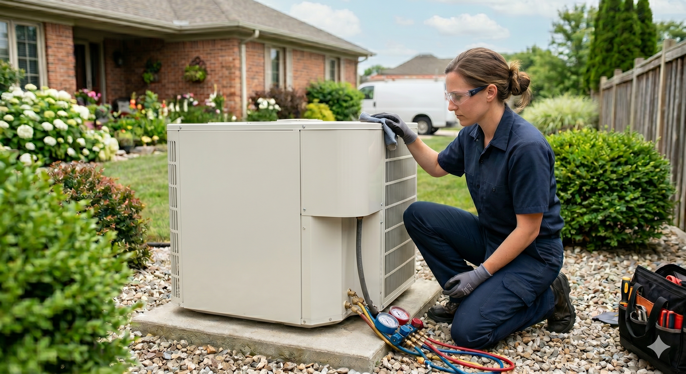 Heat pump repair and maintenance 